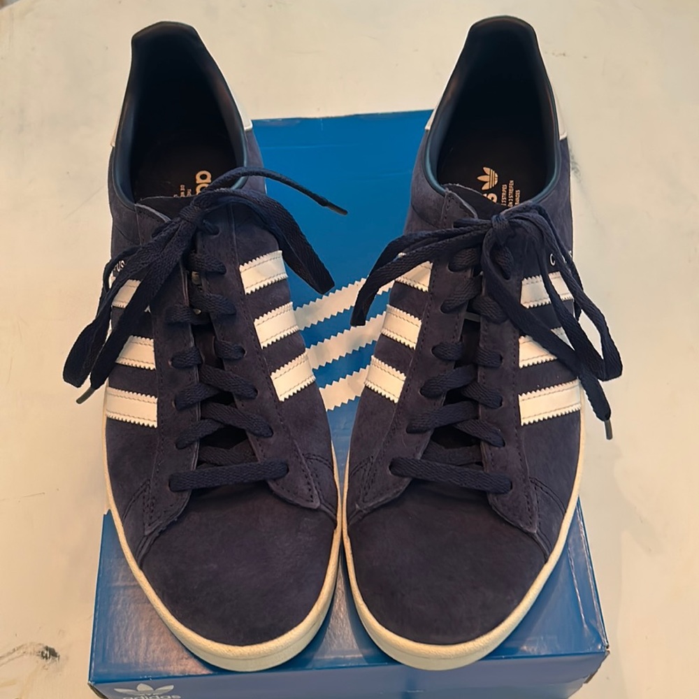 Adidas Campus Navy Suede Size 10.5